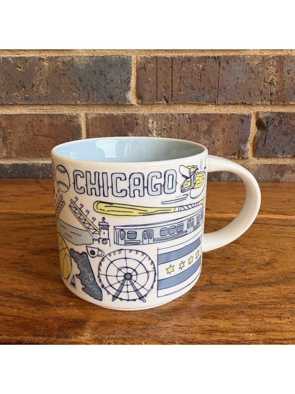 Starbucks Been There Series Chicago Mug 14 Oz Collectible Ceramic Cup